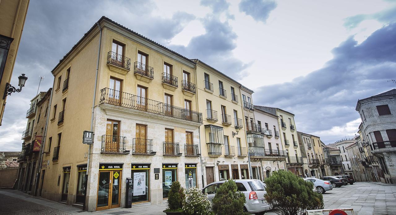 Hostal Plaza Ciudad-Rodrigo Eksteriør bilde